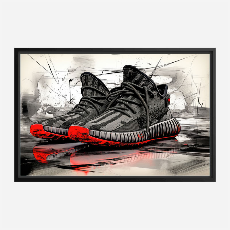 Yeezy Boost 350 Sneakers 2 Wall Art